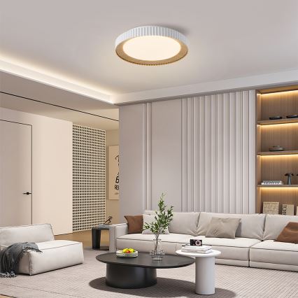 Brilagi - Plafoniera LED dimmerabile NEXO LED/48W/230V 3000-6000K bianco Ø 43 cm + telecomando