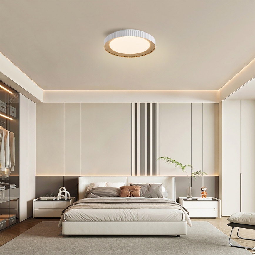 Brilagi - Plafoniera LED dimmerabile NEXO LED/48W/230V 3000-6000K bianco Ø 43 cm + telecomando