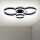 Brilagi - Plafoniera LED dimmerabile ORBITS LED/49W/230V 3000/4000/6000K + telecomando