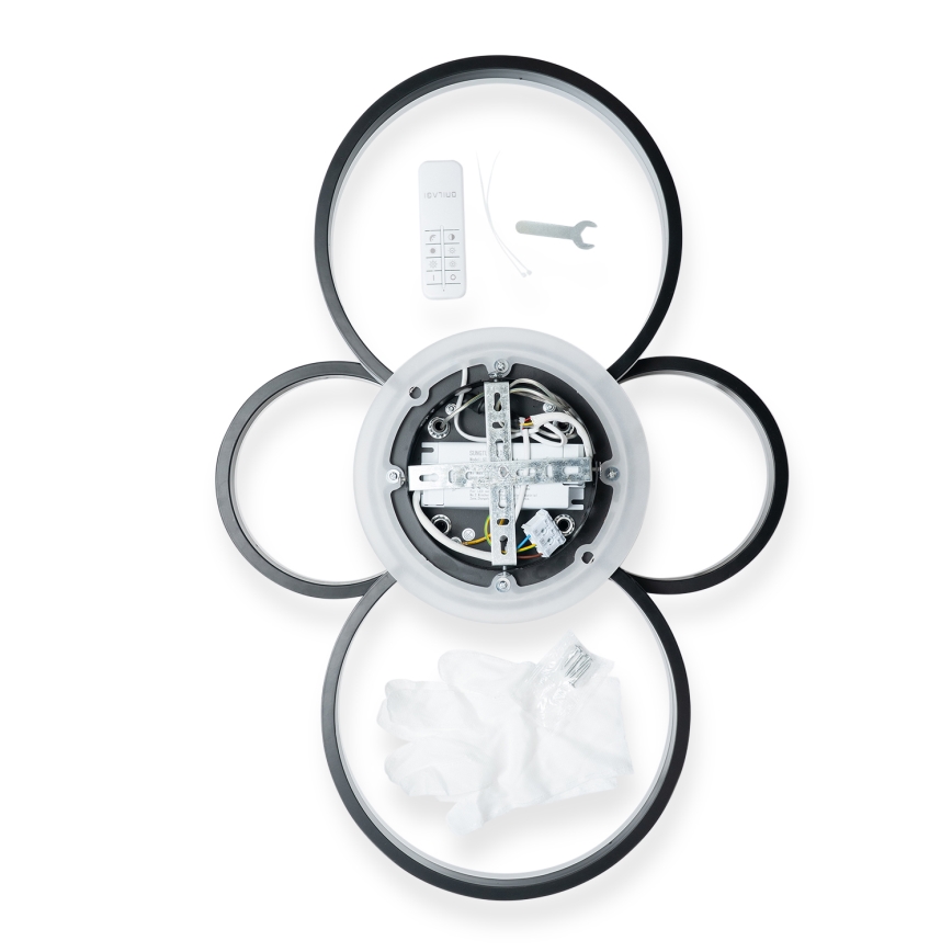 Brilagi - Plafoniera LED dimmerabile ORBITS LED/49W/230V 3000-6000K + telecomando