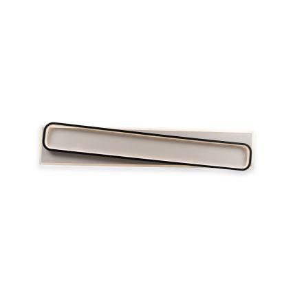 Brilagi - Plafoniera a LED dimmerabile OUTLINE LED/90W/230V 3000-6000K 18x100 cm bianco/nero + telecomando