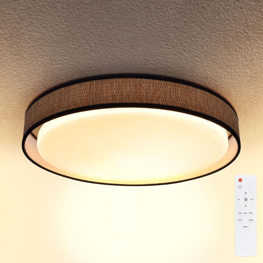 Brilagi - Plafoniera LED dimmerabile PILAR LED/48W/230V 3000-6500K diametro 43 cm + telecomando
