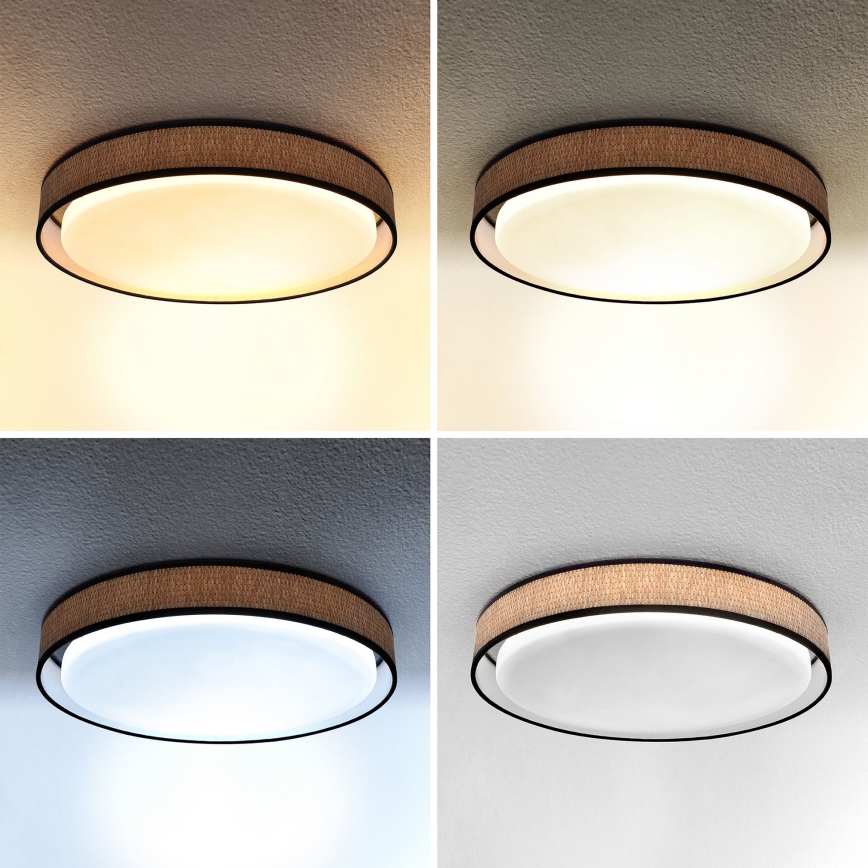Brilagi - Plafoniera LED dimmerabile PILAR LED/48W/230V 3000-6500K diametro 43 cm + telecomando