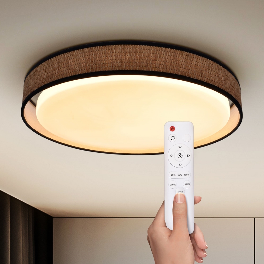 Brilagi - Plafoniera LED dimmerabile PILAR LED/48W/230V 3000-6500K diametro 43 cm + telecomando