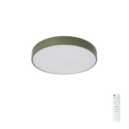 Brilagi - plafoniera LED dimmerabile POOL LED/36W/230V 3000-6000K Ø 30 cm verde + telecomando