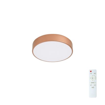 Brilagi - Plafoniera LED dimmerabile POOL LED/36W/230V 3000-6000K diam. 30 cm bronzo + telecomando