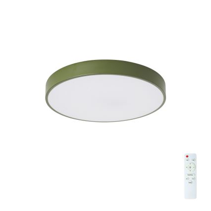 Brilagi - Plafoniera da soffitto dimmerabile POOL LED/48W/230V 3000-6000K Ø 40 cm verde + telecomando