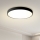 Brilagi - Plafoniera LED dimmerabile POOL LED/60W/230V 3000-6000K Ø 60 cm nera + telecomando