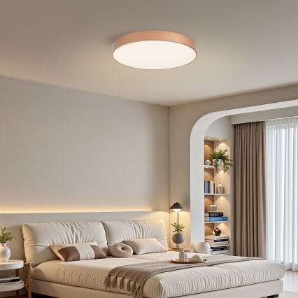 Brilagi - Plafoniera LED dimmerabile POOL LED/60W/230V 3000-6000K Ø 60 cm bronzo + telecomando