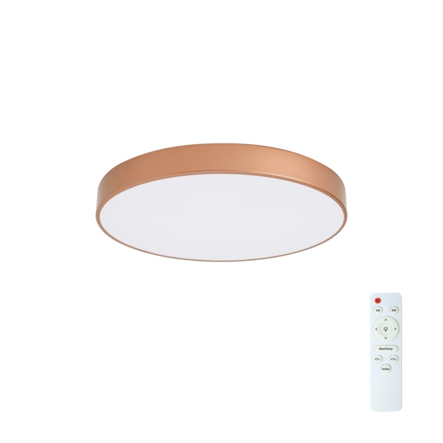 Brilagi - Plafoniera LED dimmerabile POOL LED/60W/230V 3000-6000K Ø 60 cm bronzo + telecomando