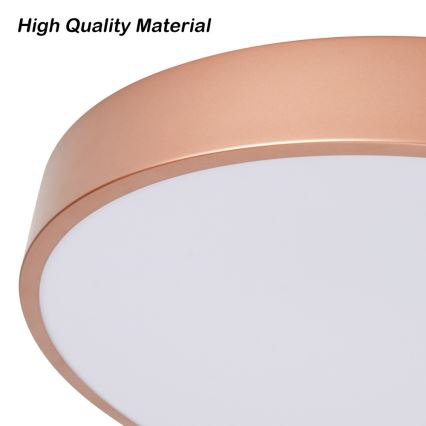 Brilagi - Plafoniera LED dimmerabile POOL LED/60W/230V 3000-6000K Ø 60 cm bronzo + telecomando