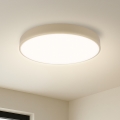 Brilagi - Plafoniera LED Dimmerabile POOL SMART LED/48W/230V 3000-6000K diam. 40 cm Wi-Fi Tuya beige + telecomando