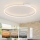 Brilagi - Plafoniera LED dimmerabile PORTOFINO LED/85W/230V 3000-6000K Ø 120 cm bianco + telecomando