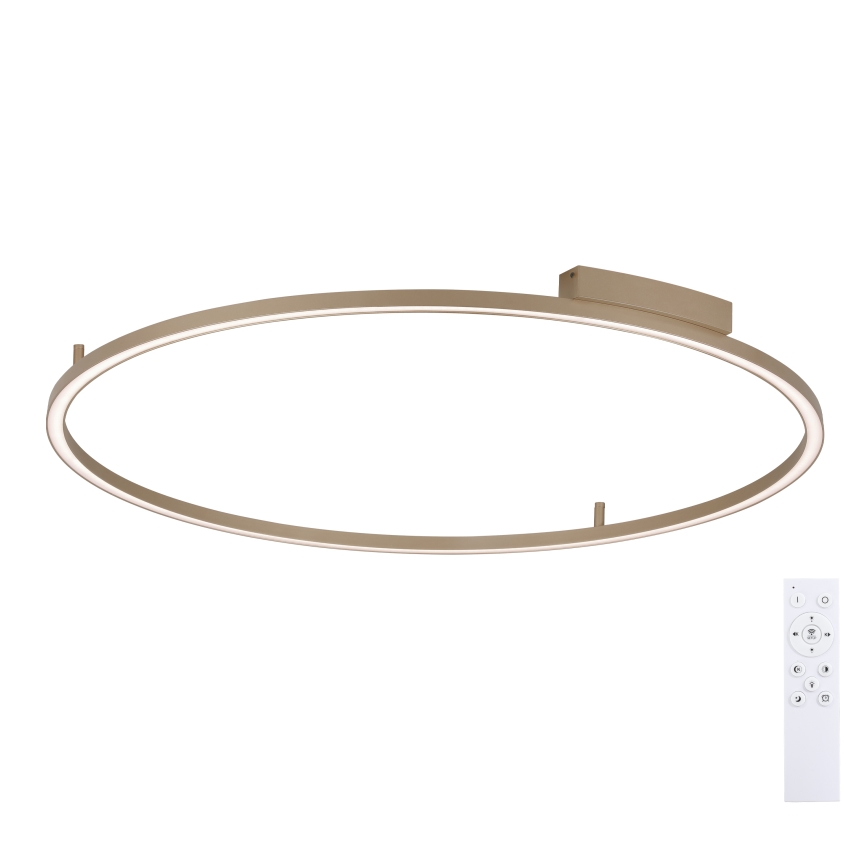 Brilagi - Plafoniera dimmerabile a LED PORTOFINO LED/85W/230V 3000-6000K Ø 120 cm beige + telecomando