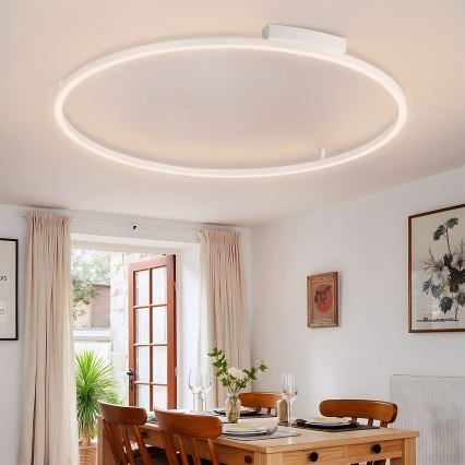 Brilagi - Plafoniera dimmerabile a LED PORTOFINO LED/85W/230V 3000-6000K Ø 120 cm bianco + telecomando