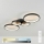 Brilagi - Plafoniera LED dimmerabile RINGO LED/34W/230V 3000-6000K 28x78 cm nera + telecomando