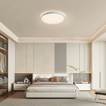 Brilagi - Plafoniera LED dimmerabile RIVO LED/72W/230V 3000-6000K bianco Ø 50 cm + telecomando
