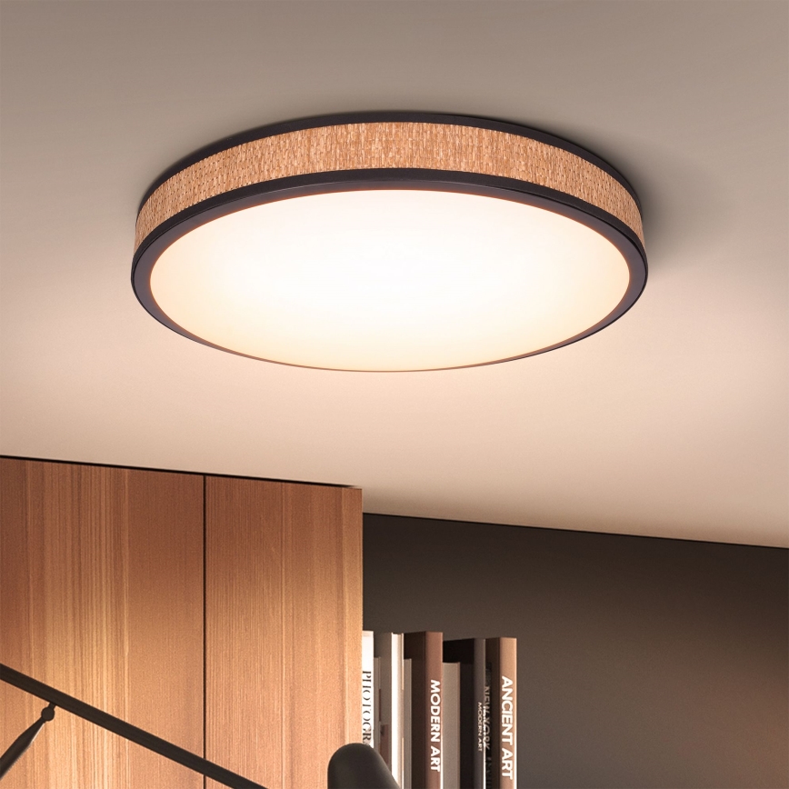 Brilagi - Plafoniera LED dimmerabile ROSA LED/48W/230V 3000-6500K diametro 38 cm + telecomando