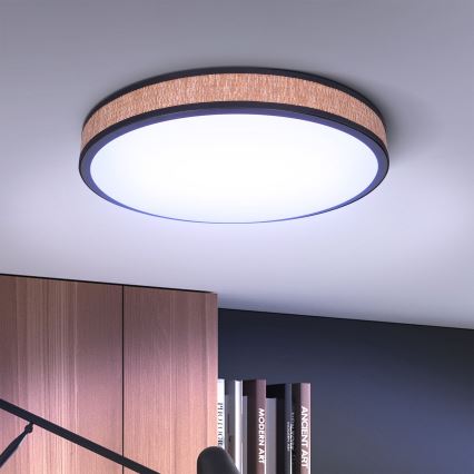 Brilagi - Plafoniera LED dimmerabile ROSA LED/48W/230V 3000-6500K diametro 38 cm + telecomando