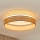 Brilagi - Plafoniera LED dimmerabile ROYAL YUTE LED/24W/230V diametro 45 cm 3000/4000/6500K beige/color crema  + telecomando