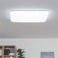 Brilagi - Plafoniera LED dimmerabile SHINE LED/24W/230V Ø 60 cm 3000/4000/6500 K crema + telecomando