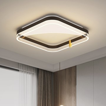 Brilagi - Plafoniera LED dimmerabile SIRELI LED/56W/230V 3000-6000K 40x40 cm + telecomando