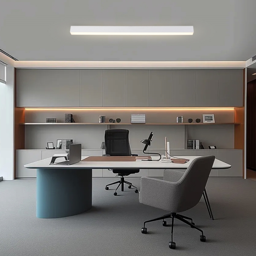 Brilagi - Plafoniera LED dimmerabile SLEEKLINE SMART LED/40W/230V 3000-6000K Wi-Fi Tuya bianca + telecomando