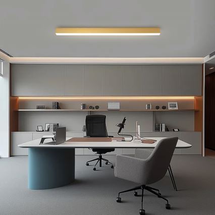 Brilagi - Plafoniera LED dimmerabile SLEEKLINE SMART LED/40W/230V 3000-6000K Wi-Fi Tuya oro + telecomando