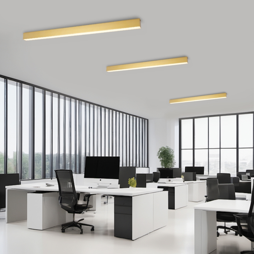 Brilagi - Plafoniera LED dimmerabile SLEEKLINE SMART LED/40W/230V 3000-6000K Wi-Fi Tuya oro + telecomando