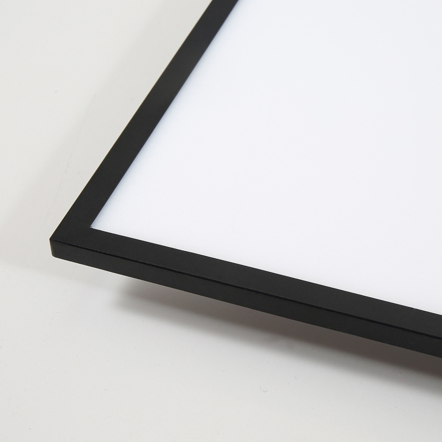Brilagi - Plafoniera LED dimmerabile SLIMFRAME LED/58W/230V 120x30 cm 3000-6000K nera + telecomando