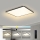 Brilagi - Plafoniera LED dimmerabile SLIMFRAME LED/58W/230V 60x60 cm 3000-6000K nera + telecomando