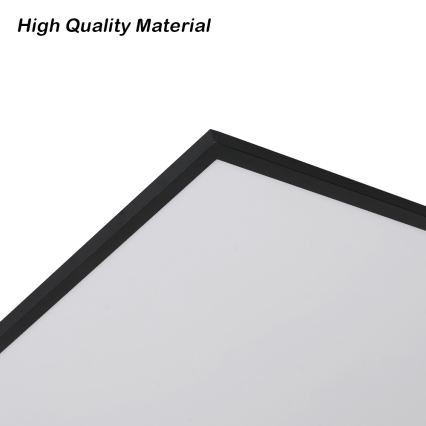 Brilagi - Plafoniera LED dimmerabile SLIMFRAME LED/80W/230V 120x60 cm 3000-6000K nera + telecomando