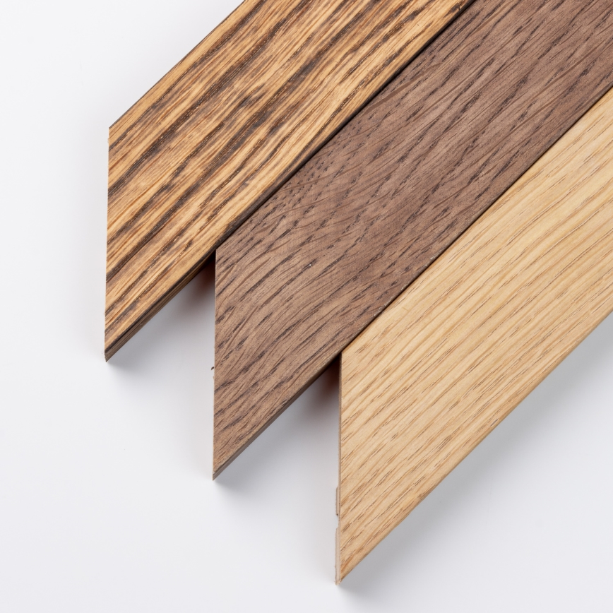 Brilagi - Plafoniera LED dimmerabile SLIMFRAME WOOD LED/58W/230V 64x64 cm 3000-6000K marrone + telecomando