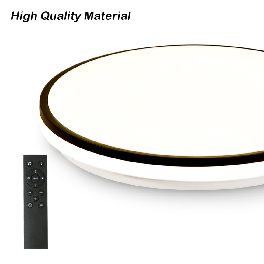 Brilagi - Plafoniera LED dimmerabile SMART 24W 230V Ø 38 cm 3000-6000K Wi-Fi Tuya Beacon + telecomando