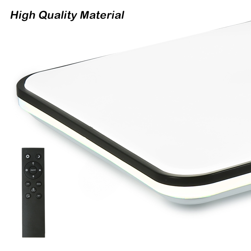 Brilagi - Plafoniera dimmerabile SMART LED/36W/230V 53x53 cm 3000-6000K Wi-Fi Tuya Beacon + telecomando