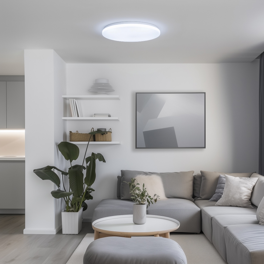 Brilagi - Lampada da soffitto LED dimmerabile SMART LED/36W/230V Ø 48 cm 3000–6000K Wi‑Fi Tuya Beacon + telecomando