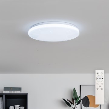 Brilagi - Plafoniera LED dimmerabile SMART STARS LED/24W/230V Ø 38 cm 3000-6000K Wi-Fi Tuya Beacon + telecomando