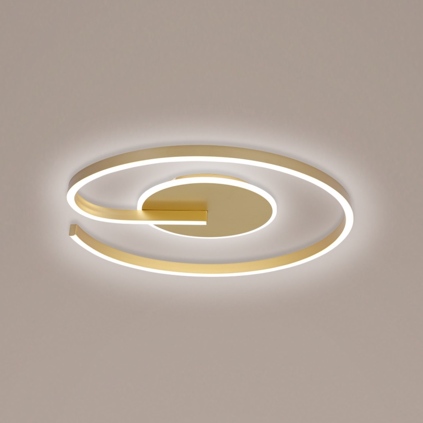 Brilagi -Plafoniera LED dimmerabile SPIRAL LED/56W/230V 3000/4000/6000K+ telecomando
