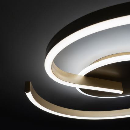 Brilagi - Plafoniera LED dimmerabile SPIRAL LED/56W/230V Ø 50 cm 3000/4000/6000K + telecomando