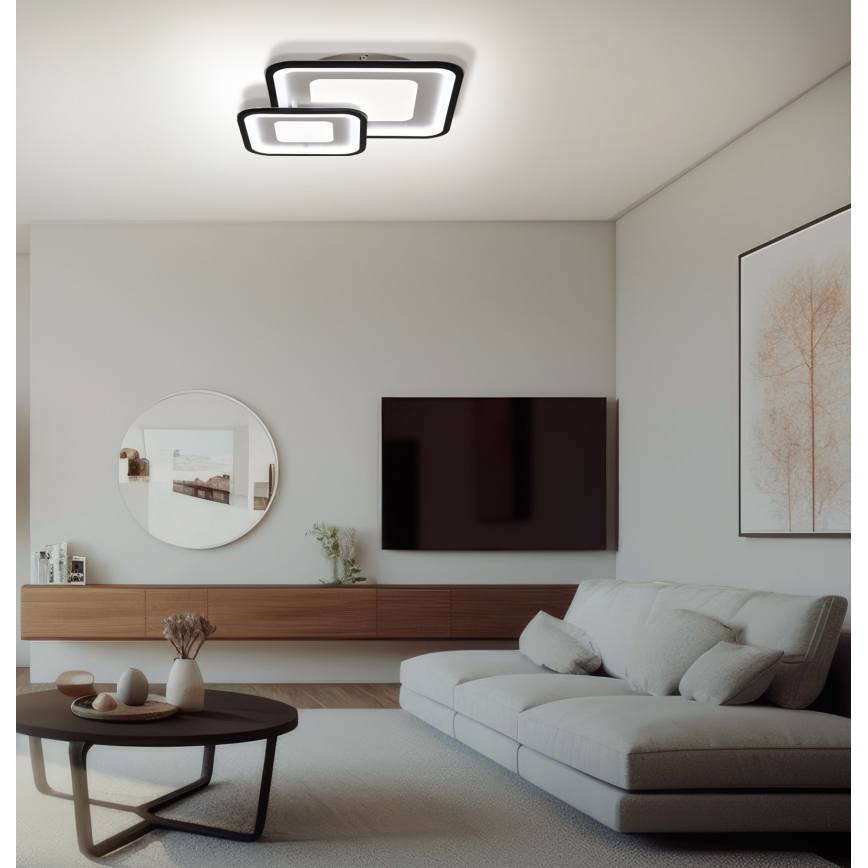 Brilagi - Plafoniera LED dimmerabile TANDORA LED/49W/230V 3000/4000/6000K + telecomando