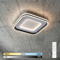 BRILAGI - Plafoniera LED dimmerabile TRIVARO LED/88W/230V 3000-6000K 40x40 cm + telecomando