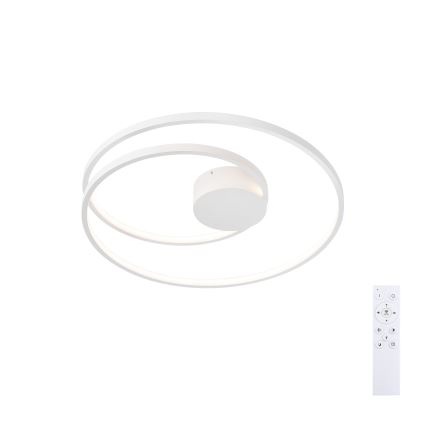 Brilagi - Lampada da soffitto dimmerabile a LED TWISTER LED/48W/230V 3000-6000K diam. 50 cm bianca + telecomando