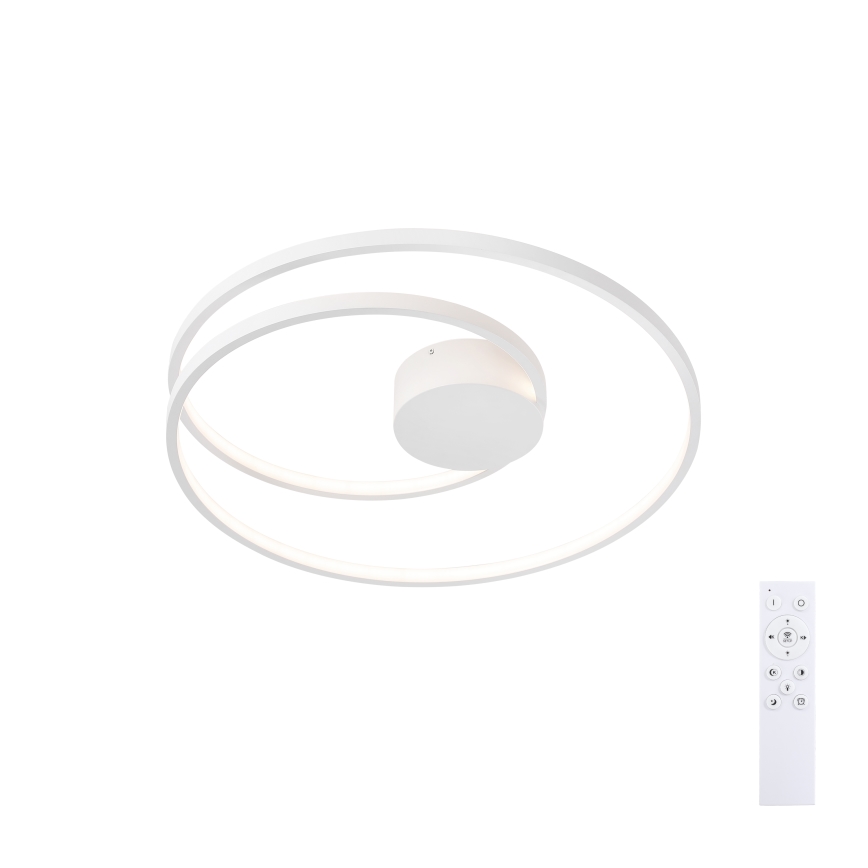 Brilagi - Lampada da soffitto dimmerabile a LED TWISTER LED/48W/230V 3000-6000K diam. 50 cm bianca + telecomando