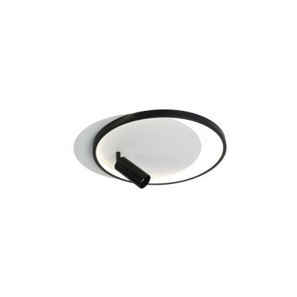 Brilagi - Plafoniera dimmerabile a LED UNITY LED/48W/230V + 1xGU10/3W 3000-6000K 39x45 cm bianco/nero + telecomando