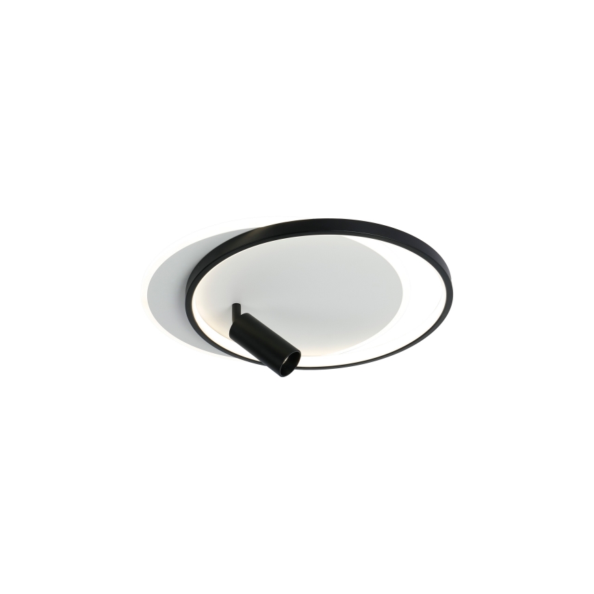 Brilagi - Plafoniera dimmerabile a LED UNITY LED/48W/230V + 1xGU10/3W 3000-6000K 39x45 cm bianco/nero + telecomando