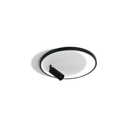 Brilagi - Plafoniera dimmerabile a LED UNITY LED/48W/230V + 1xGU10/3W 3000-6000K 39x45 cm bianco/nero + telecomando