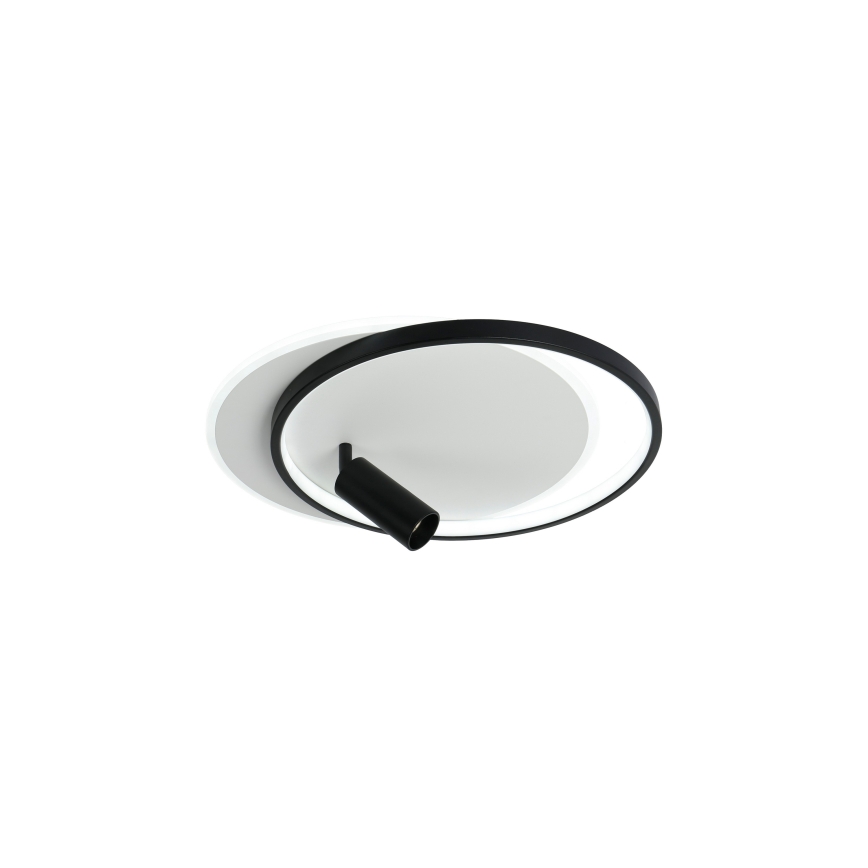 Brilagi - Plafoniera dimmerabile a LED UNITY LED/48W/230V + 1xGU10/3W 3000-6000K 39x45 cm bianco/nero + telecomando