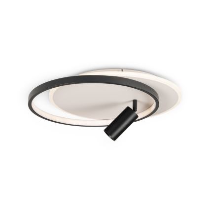 Brilagi - Plafoniera dimmerabile a LED UNITY LED/48W/230V + 1xGU10/3W 3000-6000K 39x45 cm bianco/nero + telecomando