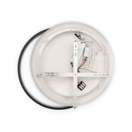 Brilagi - Plafoniera dimmerabile a LED UNITY LED/48W/230V + 1xGU10/3W 3000-6000K 39x45 cm bianco/nero + telecomando