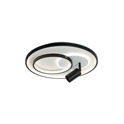 Brilagi - Plafoniera LED dimmerabile UNITY LED/60W/230V + 1xGU10/3W 3000-6000K Ø 50 cm bianco/nero + telecomando